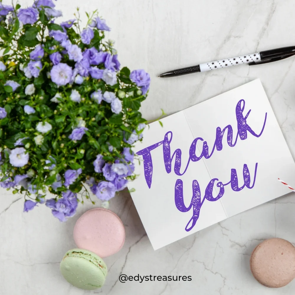 Unlisted Thank you stickers & Cards